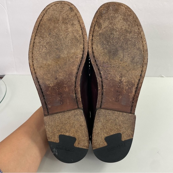 Cole Haan City Kiltie Fringe Pinch Buckle Loafer Mens 8.5 - Picture 11 of 12